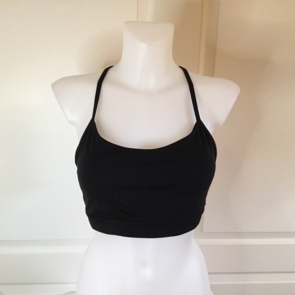 Women’s Padded Racerback Low Impact Spaghetti Thin Strap Sports Bra - Picture 5 of 9